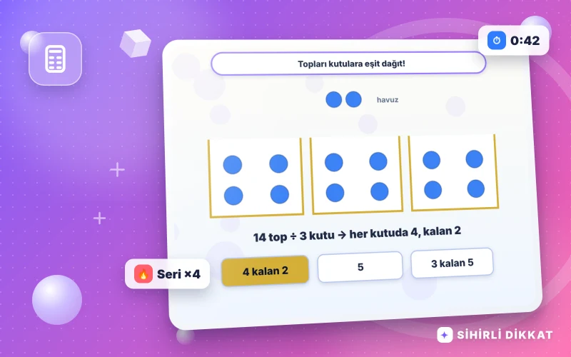 Topları Kutulara Paylaştır etkinliğinin kapak görseli