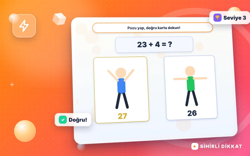 Poz Yap, Doğru Kartı Seç etkinliğinin kapak görseli