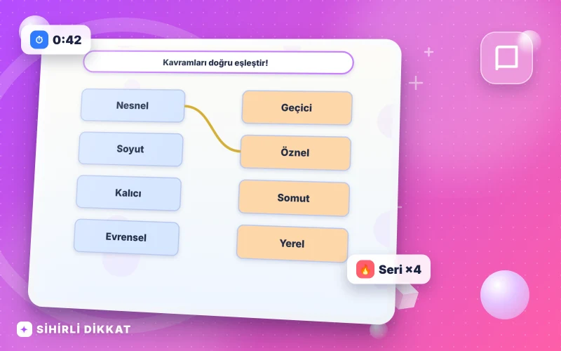 Kavram Eşleştirme (5-8) etkinliğinin kapak görseli