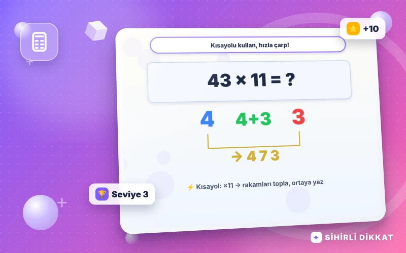 Kısayollarla Hızlı Çarpma etkinliğinin kapak görseli