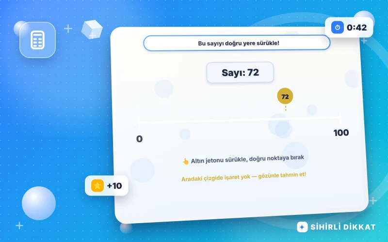Jetonu Sayı Doğrusunda Yerine Bırak etkinliğinin kapak görseli