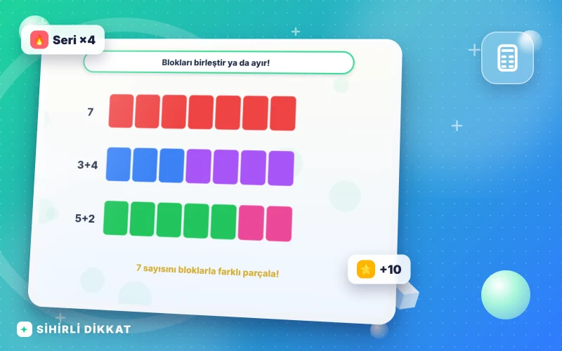 Bloklarla Birleştir-Ayır etkinliğinin kapak görseli