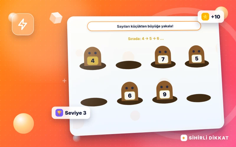Deliklerde Sıradaki Sayıyı Yakala etkinliğinin kapak görseli
