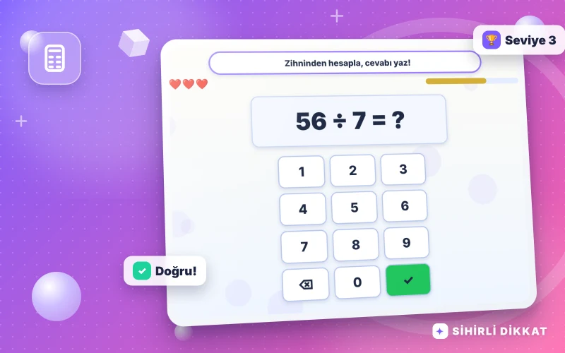 Zihinden Çarpma ve Bölme etkinliğinin kapak görseli
